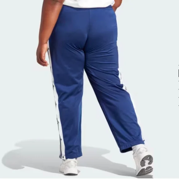 Adidas | 2 Pair Women's Snap Away Track Pants | 1 Blue 1 Purple | Plus Size 4X - Picture 5 of 14